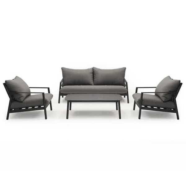 Monti Sofa Loungeset Charcoal - Tierra outdoor