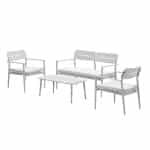 Morella Sofa Loungeset Taupe/Valley Sand - Garden impressions