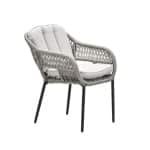 Pescara Dining Tuinstoel Carbon Black/Desert Sand - Garden impressions