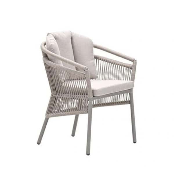 Prato Dining Tuinstoel Taupe/Desert Sand - Garden impressions