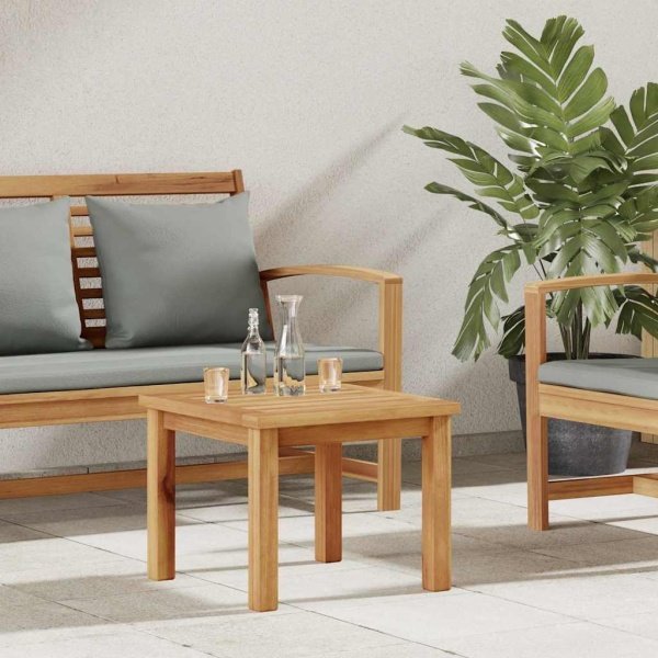 Salontafel Bruin 45 x 45 x 36 cm Massief teakhout