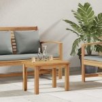 Salontafel Bruin 50 x 35 x 36 cm Massief teakhout