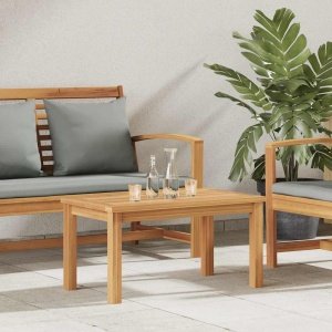 Salontafel Bruin 70 x 40 x 36 cm Massief teakhout