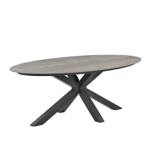 Scotland Tuintafel Rome Bronze 230x115 cm - Garden impressions