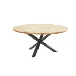 Taste 4SO Prado Diningtafel Teak Antracite Ø 160 cm - Taste