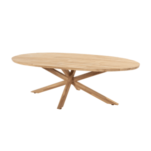 Taste 4SO Prado Diningtafel Teak Ellipse 240 x 115 cm - Taste