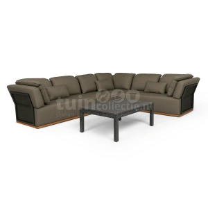 Tierra Outdoor Loungeset Valkery Charcoal Links