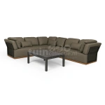 Tierra Outdoor Loungeset Valkery Charcoal Rechts