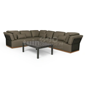Tierra Outdoor Loungeset Valkery Charcoal Rechts