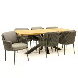 Tuinset Bernini met Spectral 200cm tafel van 4 Seasons Outdoor
