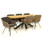 Tuinset Bohemian met Spectral 200cm tafel van 4 Seasons Outdoor