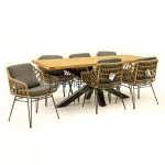 Tuinset Cottage met Spectral 200cm tafel van 4 Seasons Outdoor