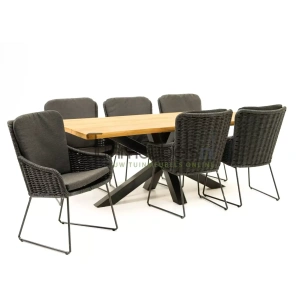 Tuinset Wing met Spectral 200cm tafel van 4 Seasons Outdoor