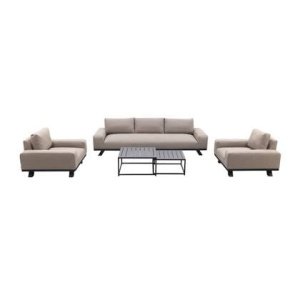 VDG Barcelona|Royalty Sunbrella stoel-bank loungeset - Taupe