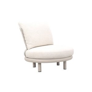 VDG Breeze loungestoel - Naturel|Mokka