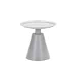 Zavala Bijzettafel Taupe dia. 50xH48 cm - Garden impressions