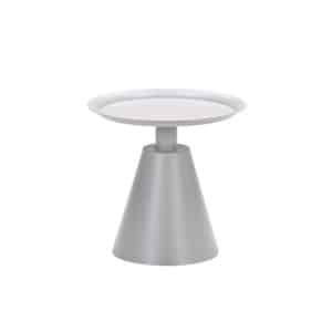 Zavala Bijzettafel Taupe dia. 50xH48 cm - Garden impressions