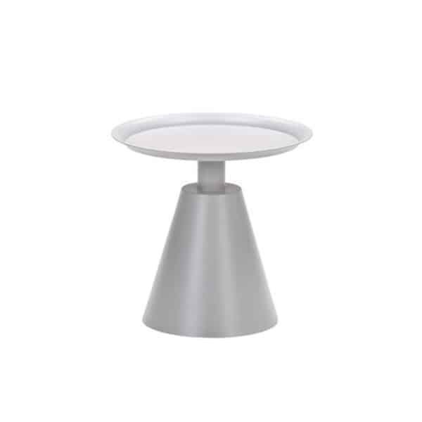 Zavala Bijzettafel Taupe dia. 50xH48 cm - Garden impressions