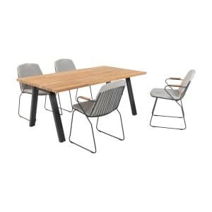 4 Seasons Veneto/Ambassador tuinset - 180x100 cm. - stapelbaar