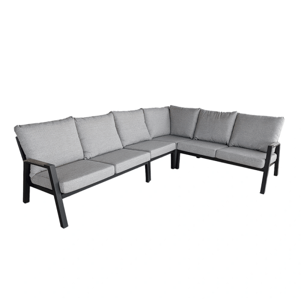 Alzano Hoek Loungebank Antraciet - Trestino