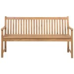 Beliani-VIVARA L-Tuinbank-Lichthout-FSC® gecertificeerd acaciahout