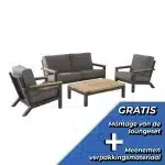 Capitol loungeset met teak tafel