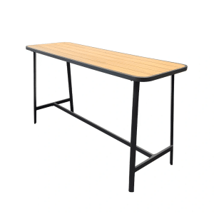 Elmas Bartafel Antraciet 175x58x95 cm - Trestino
