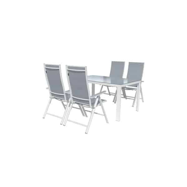 LIVARNO home Aluminium tuinset Houston 5-delig