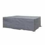 Leen Bakker - Outdoor Covers Premium Hoes - Loungeset S - 70x140x140 Cm - Polypropyleen - Grijs
