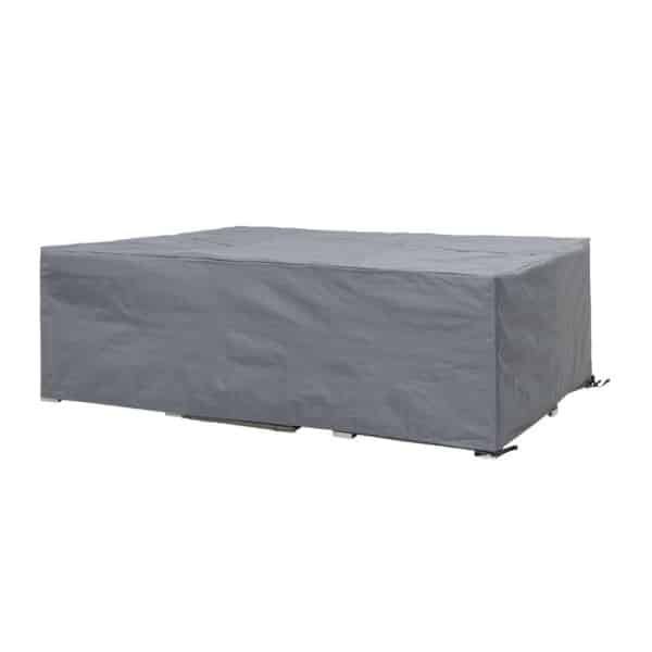 Leen Bakker - Outdoor Covers Premium Hoes - Loungeset S - 70x140x140 Cm - Polypropyleen - Grijs