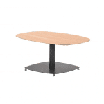 Leon Salontafel Licht Teak Look 100 cm - Garden impressions