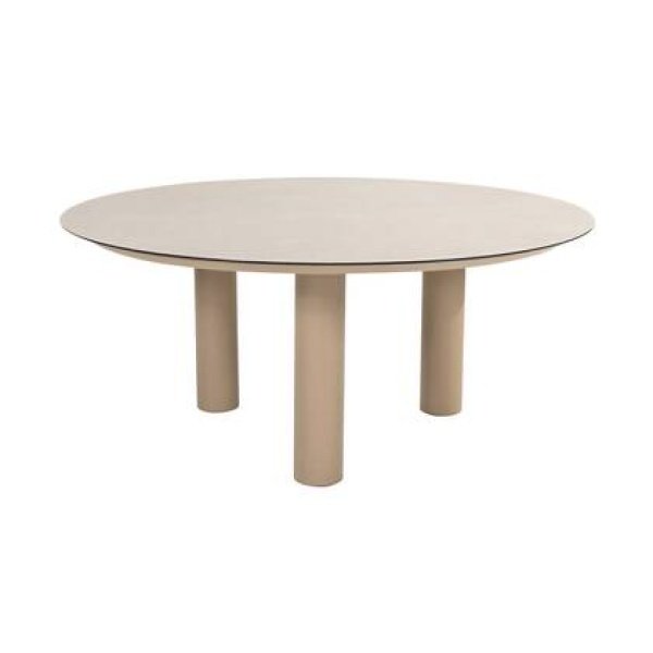 Taste Donato ronde dining tuintafel Ø160 cm. - Latte