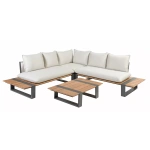 Tierra Outdoor Loungeset Dawson Rope Dove