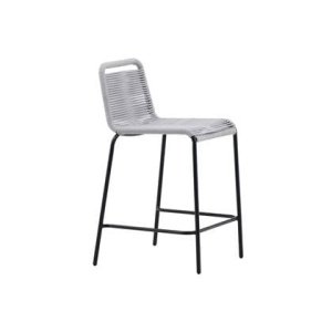 Venture Home Lindos Barkruk 54 x 88,5 x 52,5 - Lichtgrijs - 2-pack