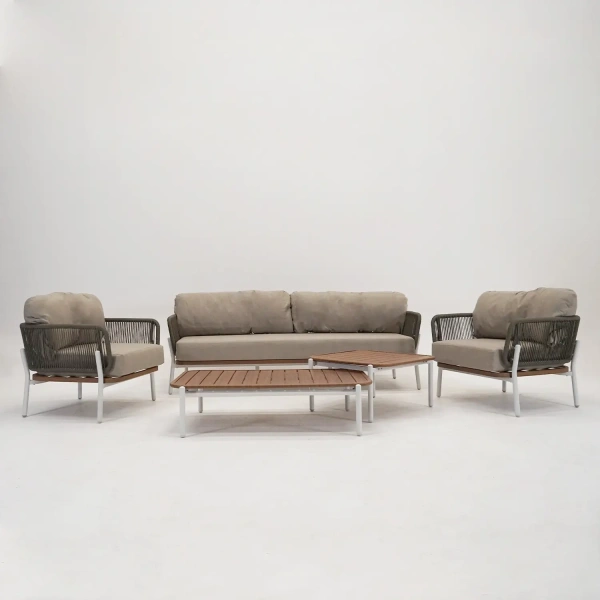 Vita Andorra loungeset 5-delig Vita Andorra loungeset 5-delig