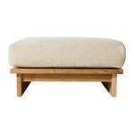 HKliving Teak Hocker - Natural