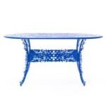 Industry Garden tuintafel ovaal 152x90 Sky Blue