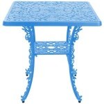 Industry Garden tuintafel vierkant 70x70 blauw