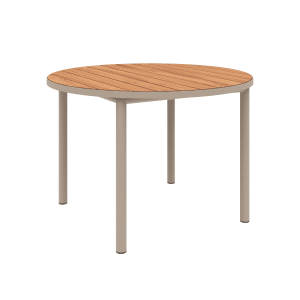 Kirra Dining Table Ø110 - Taupe - SACKit