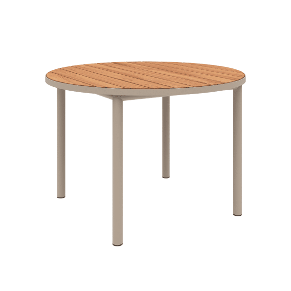 Kirra Dining Table Ø110 - Taupe - SACKit