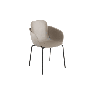Patio Chair no. One S2 - Taupe/Black - SACKit