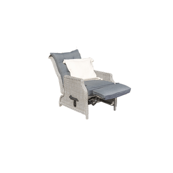 Santacruz relax fauteuil cloudy grey diameter5mm/ myst.gr - Garden impressions