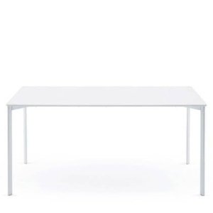 Striped Tavolo tuintafel rechthoek 159x79 wit