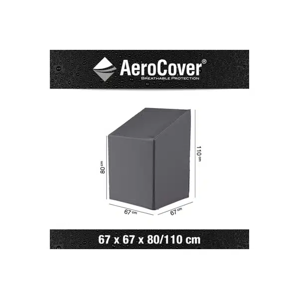 AeroCover | Stapelstoelhoes 67 x 67 x 80-110(h) cm