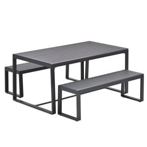 Amada Picknick Set Carbon Black - Garden impressions