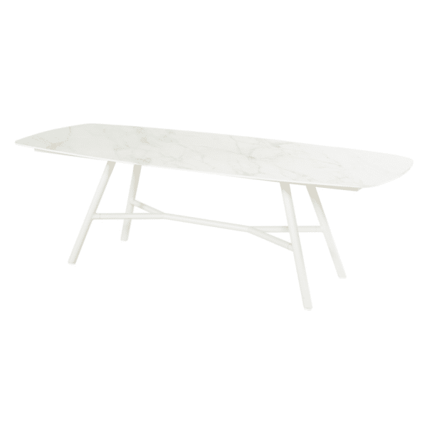Benevento Tuintafel 240x100 cm Wit - Hartman