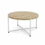 Bijzettafel Milou Dining dia. 74 cm teak tuinmeubel Applebee - Applebee