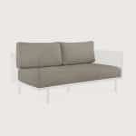 Ethnicraft Zitkussen Corbey t.b.v. Outdoor Loungebank Corbey - Silt