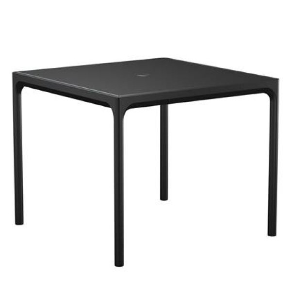 Four tuintafel 90x90 Black