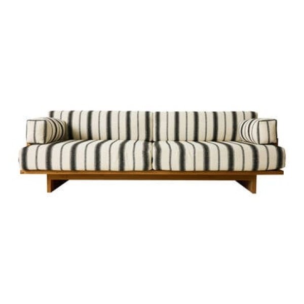 HKliving Teak Tuinbank - Chalkstripe HKliving Teak Tuinbank - Chalkstripe